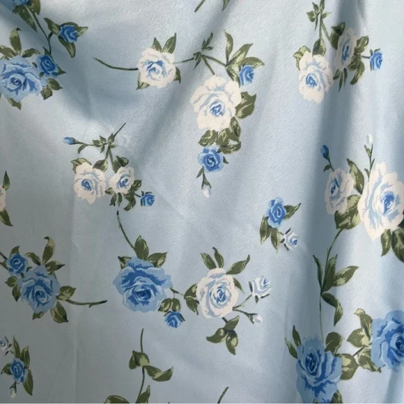 NEW Arula Blue Floral Maxi Dress Plus Size 1X / A NWT - Picture 6 of 7